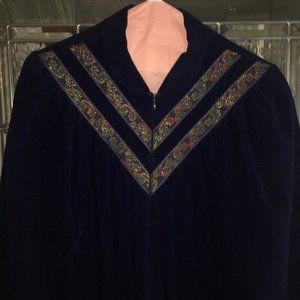 Vanity Fair Women's Hostess Coat House Dress Robe Size M